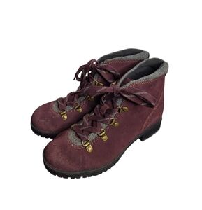 Clarks Faralyn Alpha Suede Ankle Hiking Boot size 7.5M women's